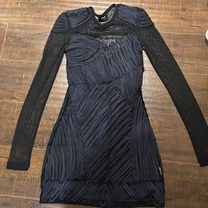 New without tags nasty gal black mesh dress